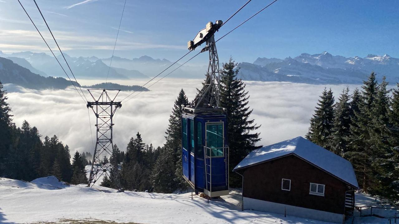 Rigi-Burggeist Alpine Guesthouse Герсау Экстерьер фото