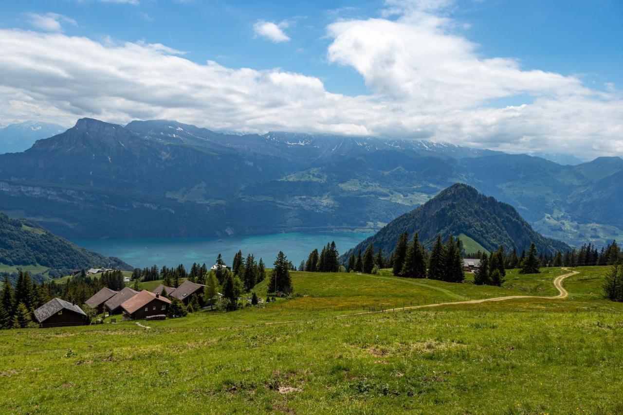 Rigi-Burggeist Alpine Guesthouse Герсау Экстерьер фото