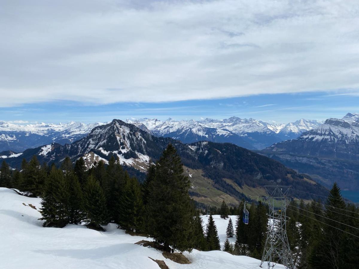 Rigi-Burggeist Alpine Guesthouse Герсау Экстерьер фото